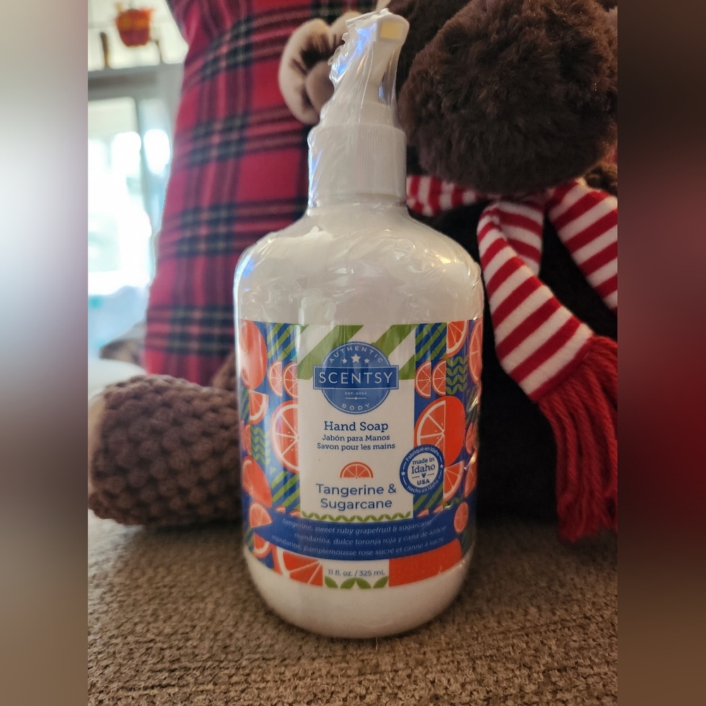 Scentsy Tangerine & Sugarcane Hand Soap